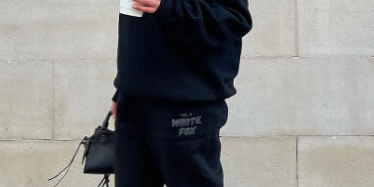 White Fox Hoodie Soft Touch Fabric