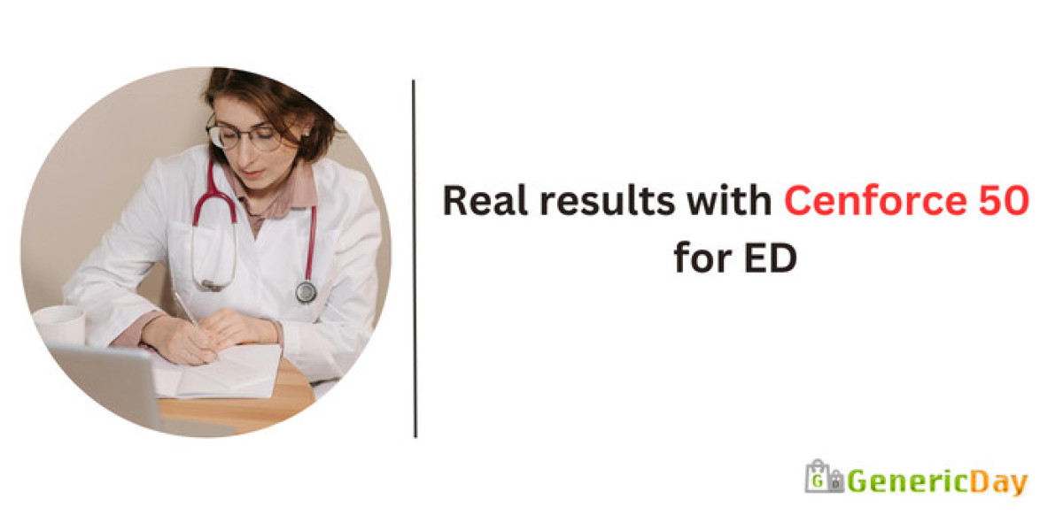 Real Results with Cenforce 50 For ED