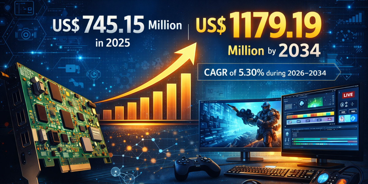 Global Video Capture Cards Market Set to Reach $1,179.19  Million by 2034, Driven by 4K/8K Streaming and Gaming Growth