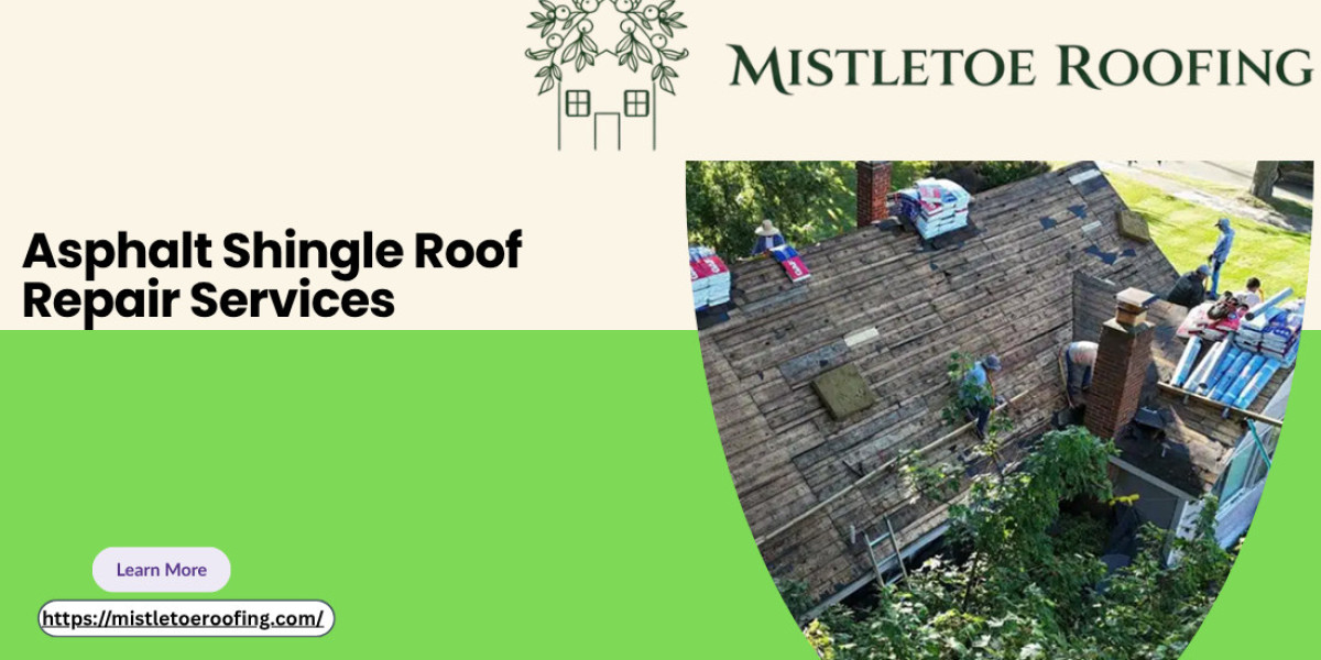 Asphalt Shingle Roof Repair Services by Mistletoe Roofing in the Oregon, United States